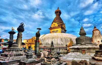 蘇瓦揚布拿寺 (四眼神廟) (Swayambhunath Stupa)
